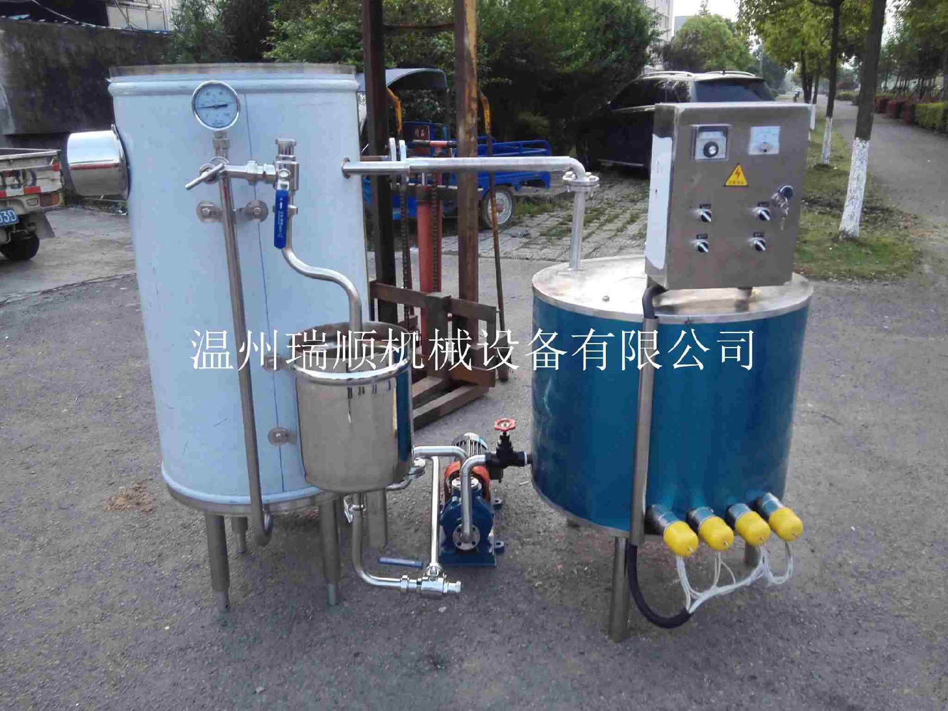 電加熱超高溫瞬時(shí)滅菌機(jī)